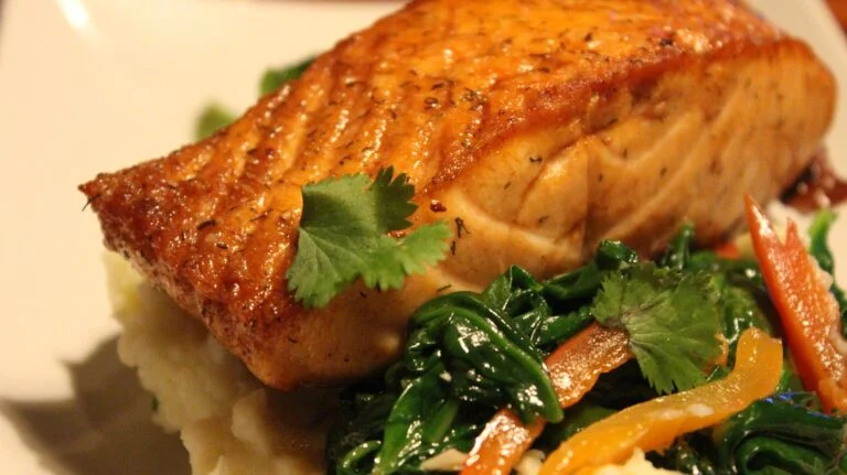 Baked Lemon Herb Salmon