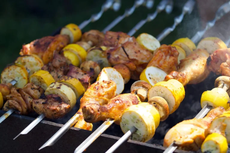 Grilled Chicken Skewers