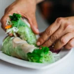 Turkey and Hummus Lettuce Wraps