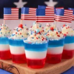 Patriotic Jello Cups