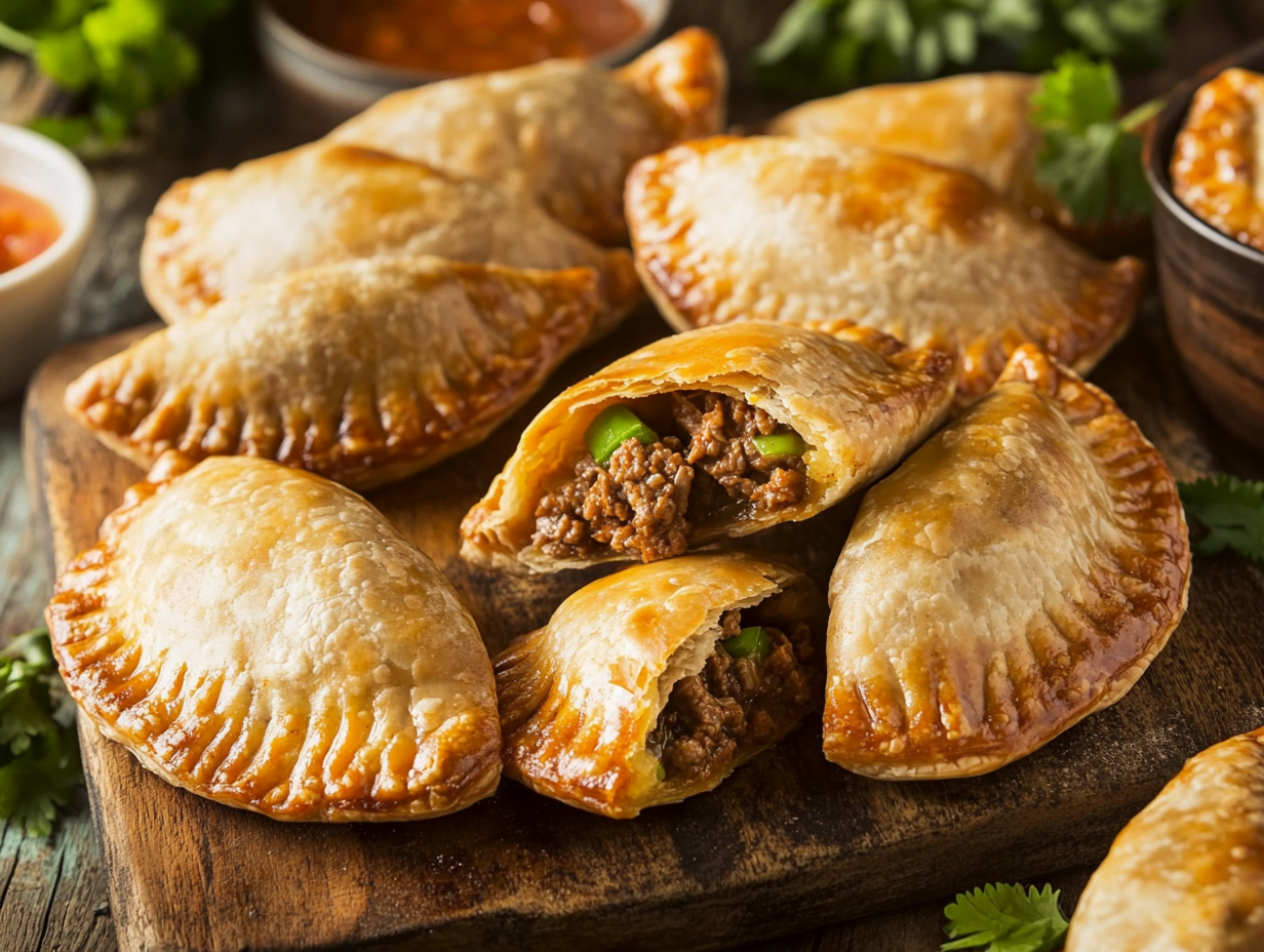 Baked Beef Empanadas Crispy Savory And Packed With Flavor Recipe