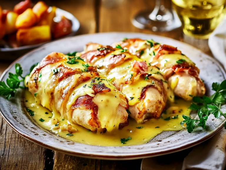 Chicken Saltimbocca Rollups