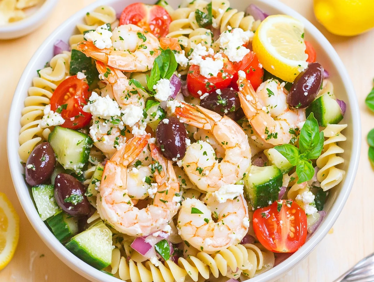 Herbed Shrimp Pasta Salad Recipe
