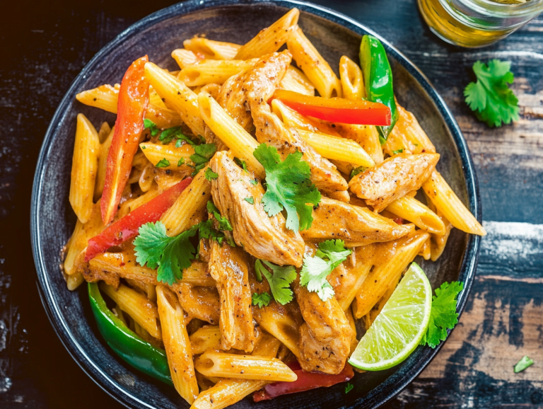 Jerk Chicken Rasta Pasta Recipe