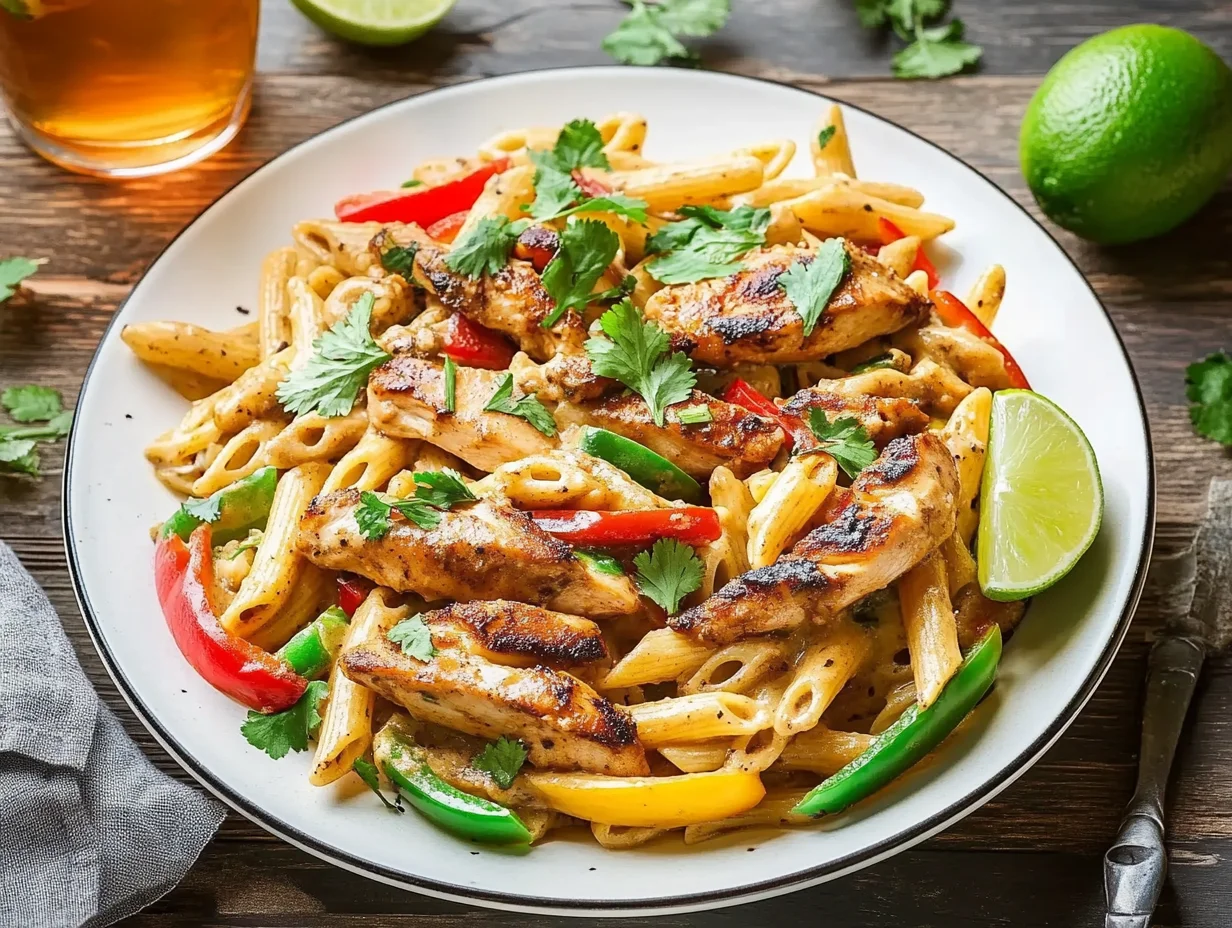 Jerk Chicken Rasta Pasta