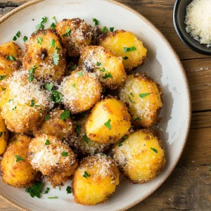 Parmesan-Truffle Potatoes