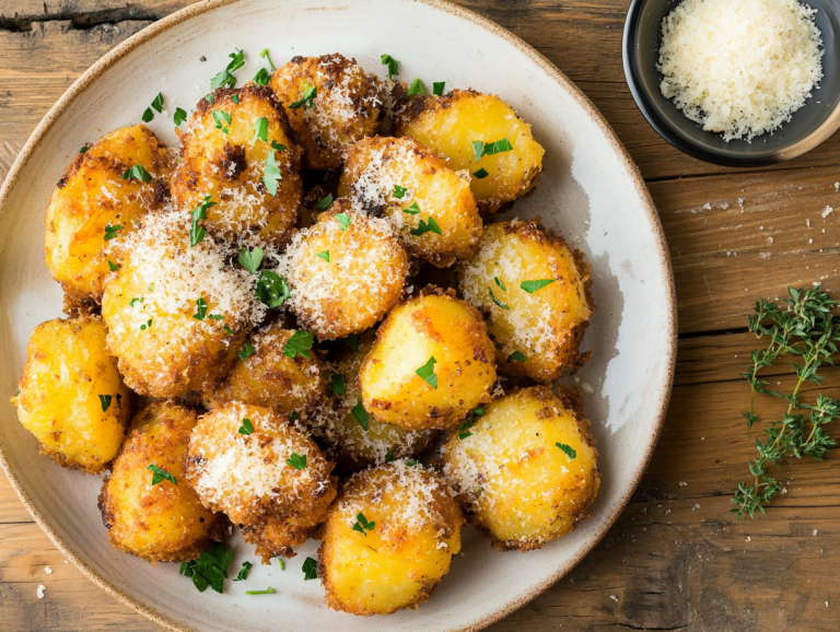 Parmesan-Truffle Potatoes