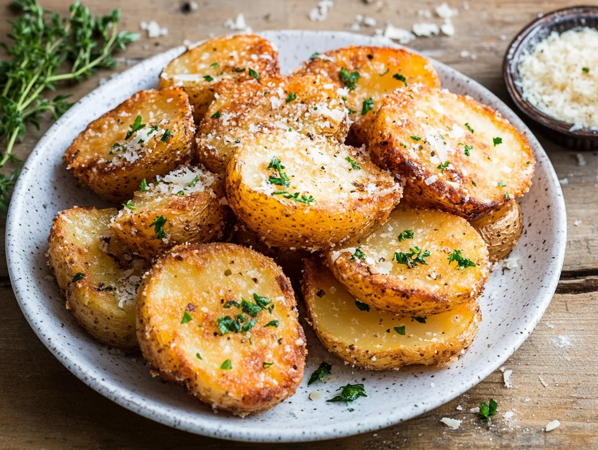 Parmesan-Truffle Potatoes