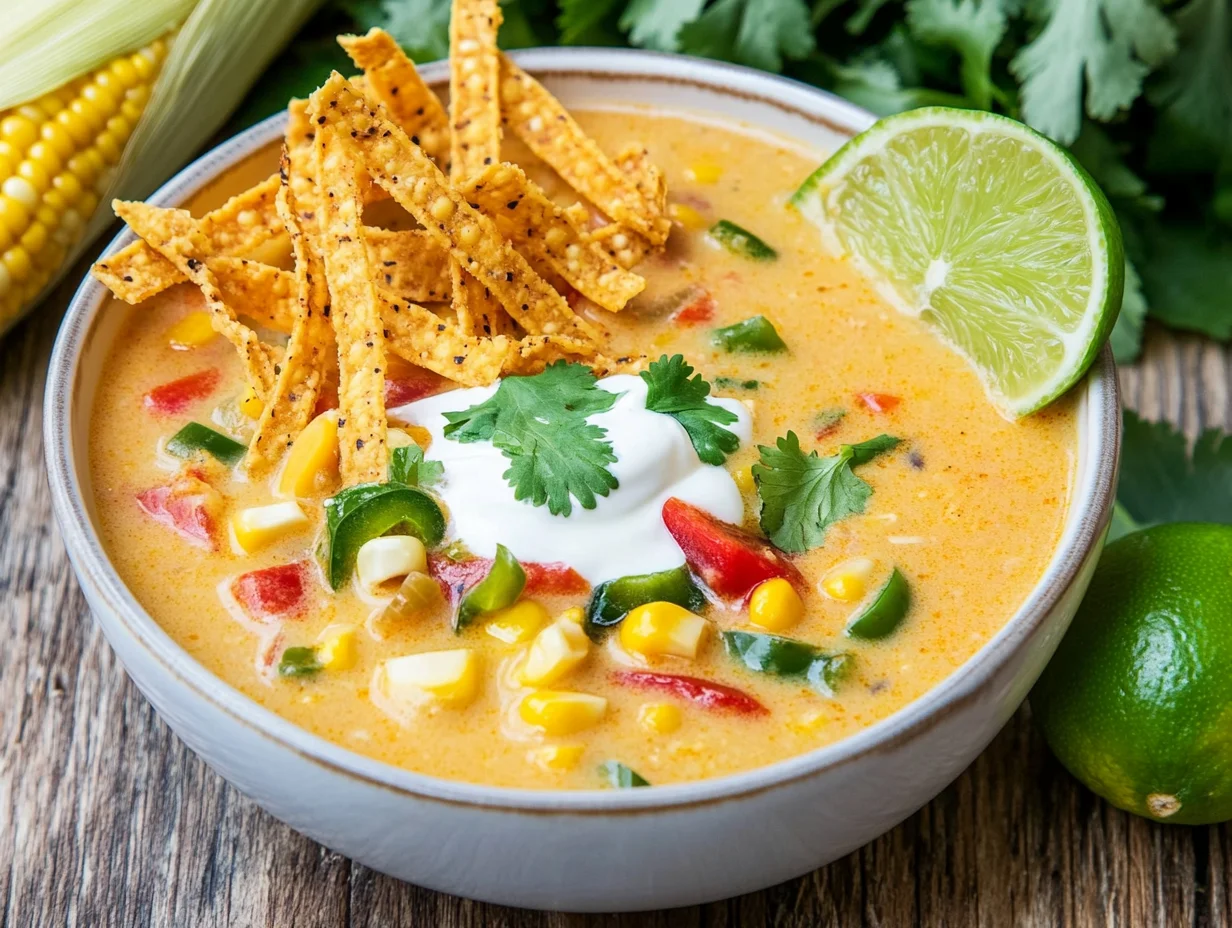 Southwest Summer Corn Chowder Recipe