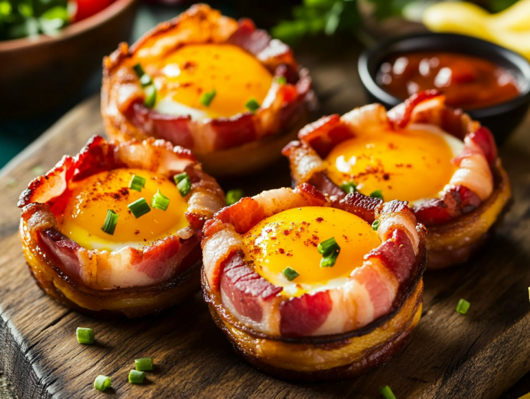 Bacon and Egg Cups