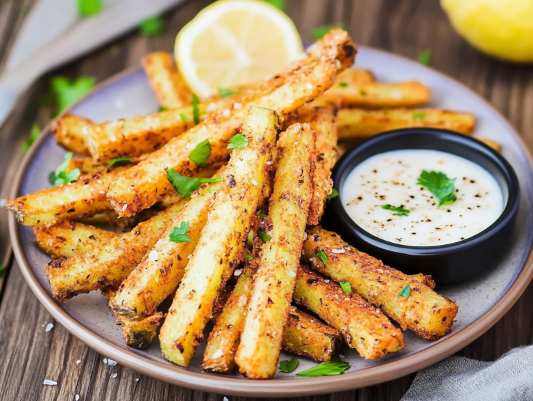 Baked Jicama Fries