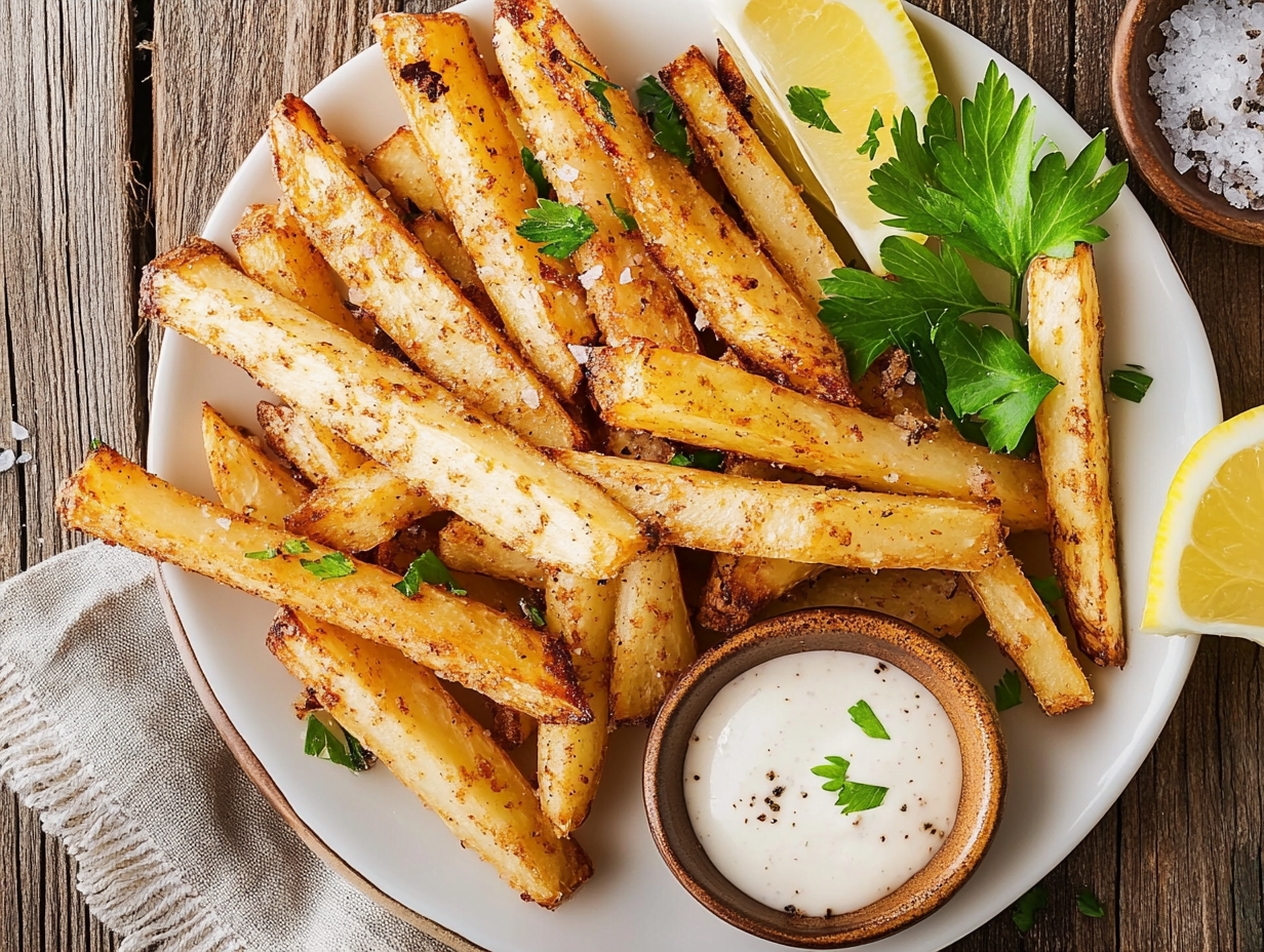 Baked Jicama Fries Recipe
