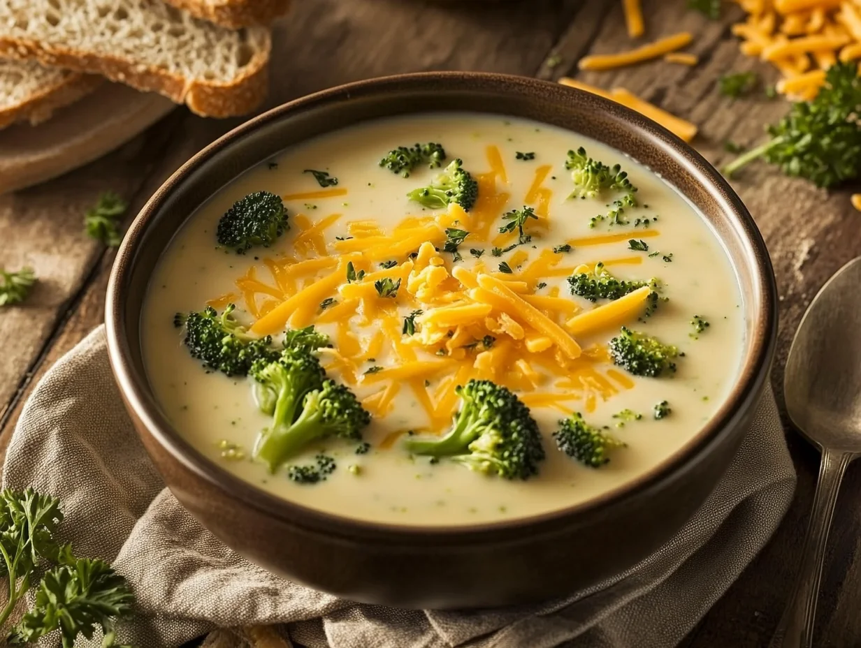 Broccoli Cheddar Soup Recipe