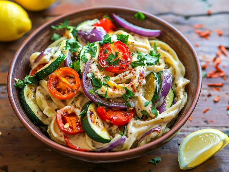 Creamy Tahini Pasta