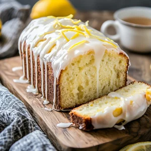 Iced Lemon Loaf Recipe