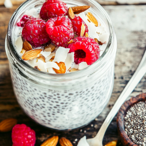 Keto Chia Pudding with Coconut Milk