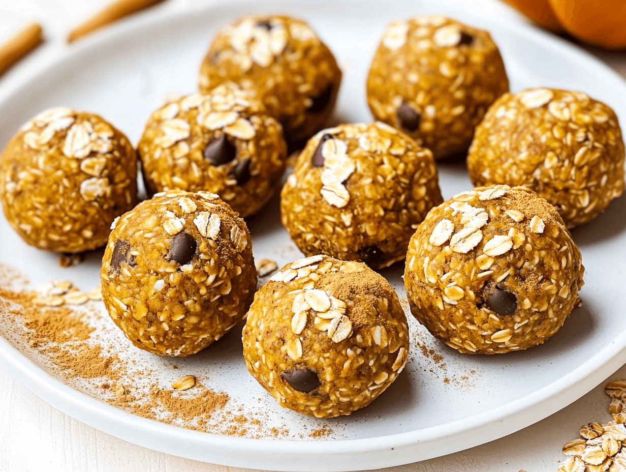 Pumpkin Spiced Protein Balls