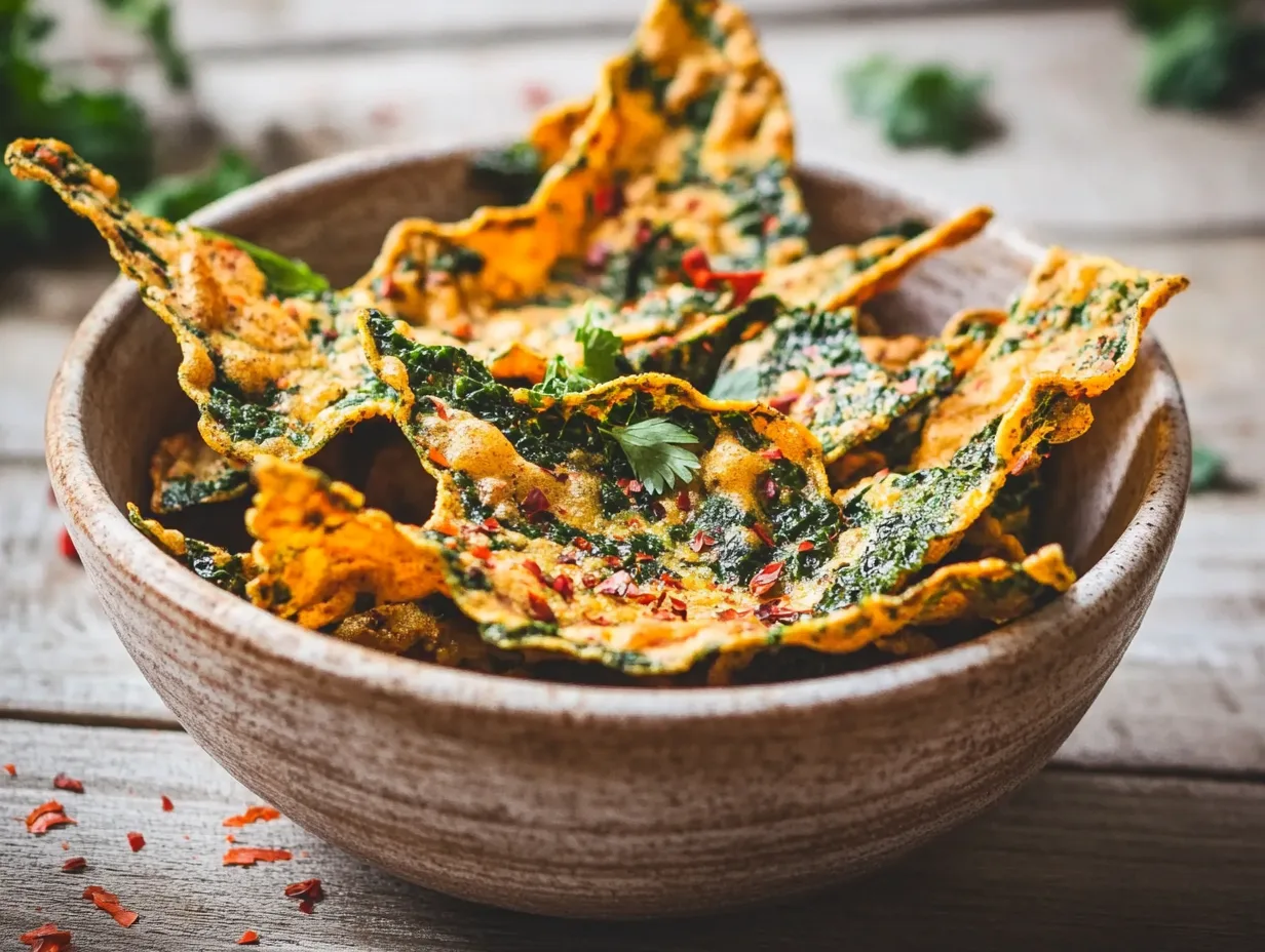 Spicy Kale Chips