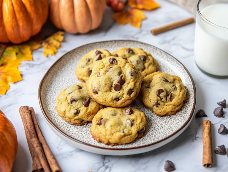 Pumpkin Chocolate Chip Cookies – Soft And Spiced