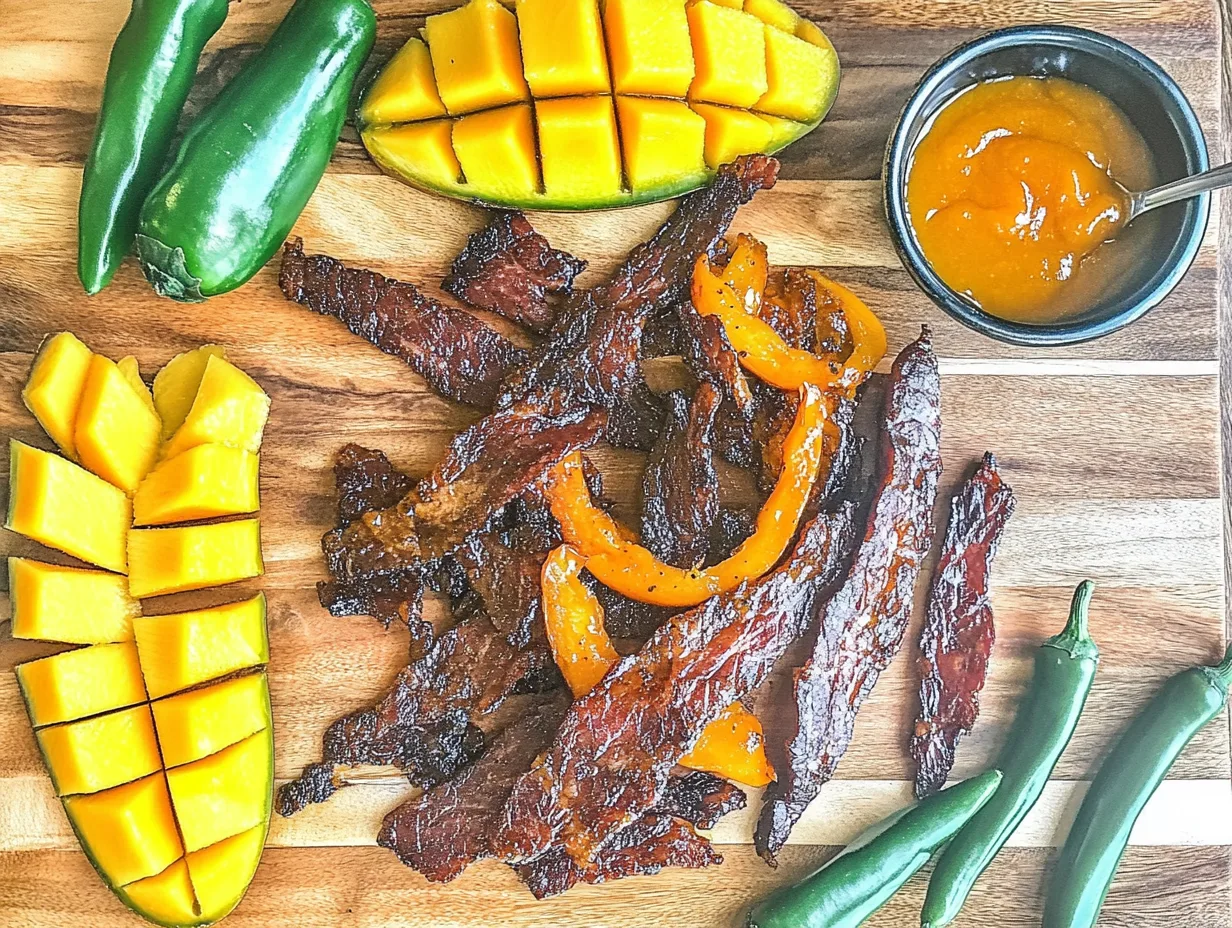 Mango Habanero Beef Jerky Recipe