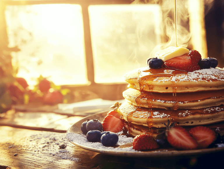 How I Perfected My Fluffy Pancakes with One Simple Ingredient