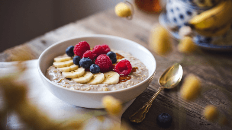 Berry Banana Overnight Oats