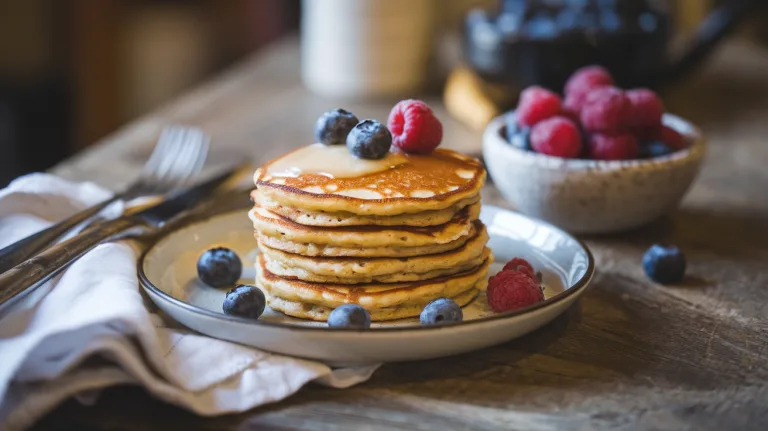 Chickpea Flour Pancakes – Gluten-Free and Protein-Packed Breakfast