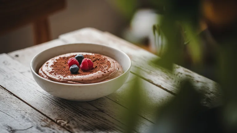 Chocolate Avocado Mousse – Decadent and Healthy Dessert