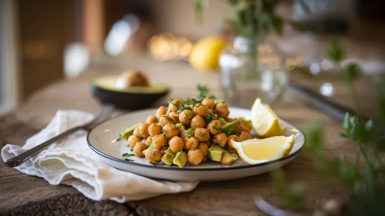 Crispy Chickpea and Avocado Bites – A Protein-Packed Snack with a Creamy Twist