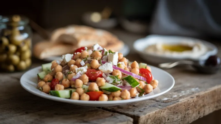 Mediterranean Chickpea Salad