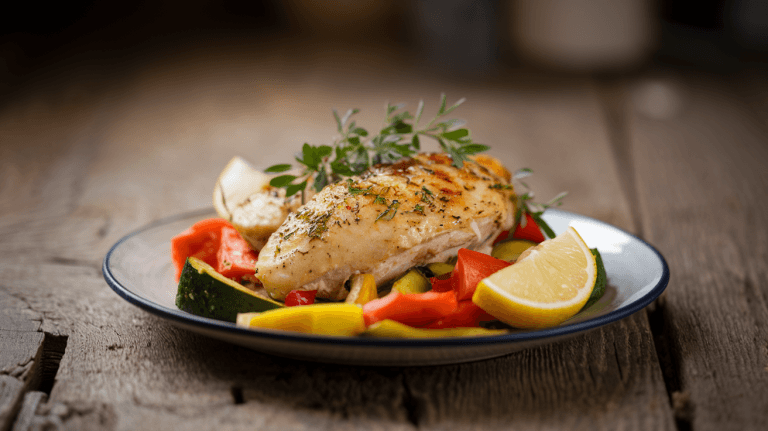 One-Pan Lemon Herb Chicken and Veggies
