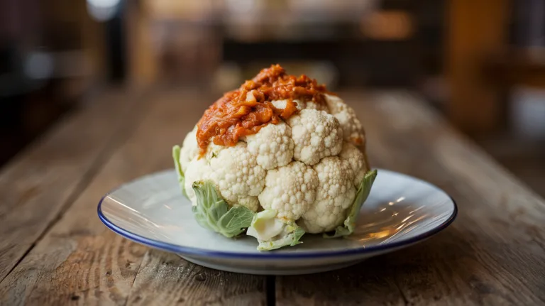 Spicy Harissa Roasted Cauliflower – A Flavor-Packed Vegan Delight