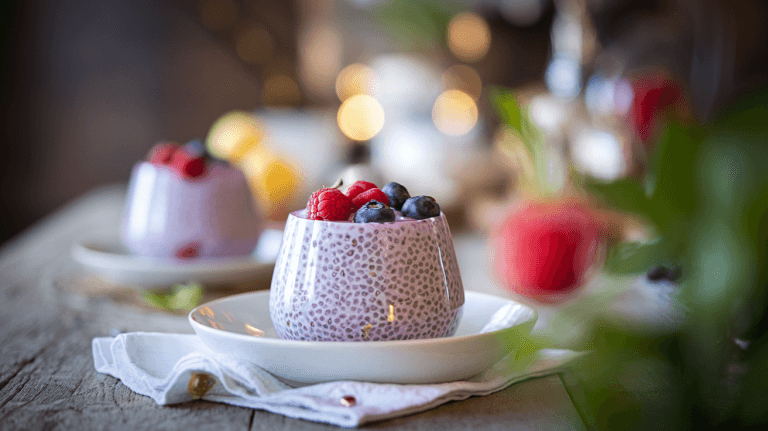 Berry Chia Seed Pudding – A Nutritious and Colorful Breakfast Treat