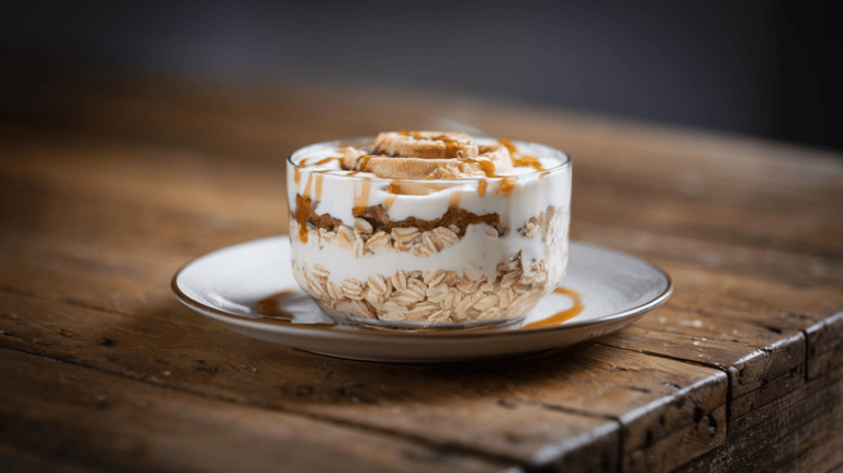 Cinnamon Roll Overnight Oats