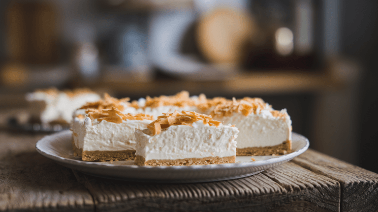 Coconut Cream Pie Bars – A Tropical Twist on a Classic Dessert