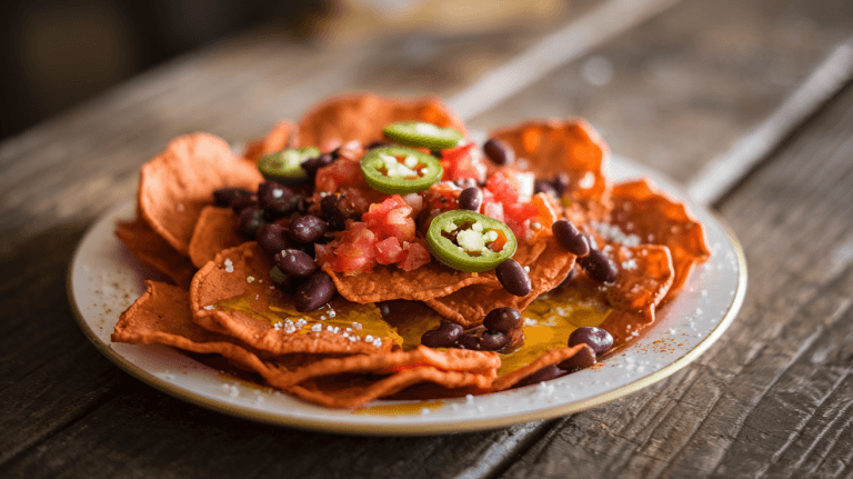 Crispy Sweet Potato Nachos – A Healthier Take on a Classic Snack