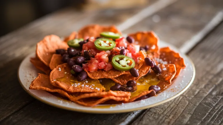 Crispy Sweet Potato Nachos – A Healthier Take on a Classic Snack