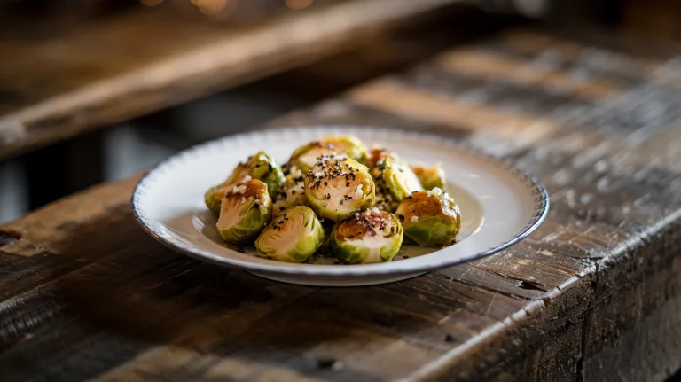 Maple Glazed Brussels Sprouts – A Sweet and Savory Holiday Side Dish