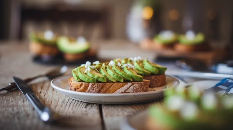 Savory Avocado Toast Bites – A Crunchy Twist on a Classic