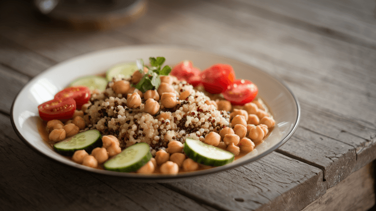 Savory Mediterranean Grain Bowl – A Colorful and Nutritious Lunch
