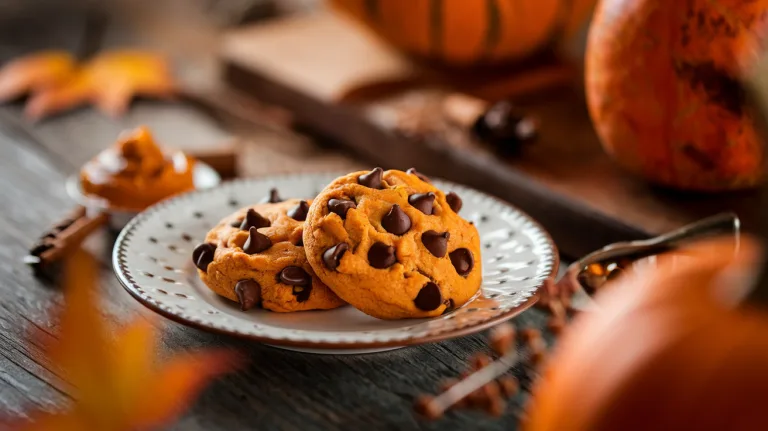 Spiced Pumpkin Chocolate Chip Cookies – A Cozy Fall Treat