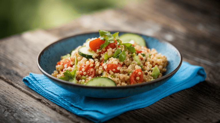 Spicy Ginger-Lime Quinoa Bowl