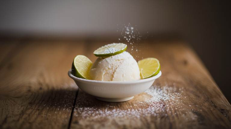 Coconut Lime Sorbet – A Refreshing Tropical Treat
