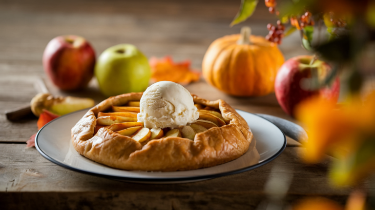 Salted Caramel Apple Galette – A Rustic Fall Dessert with a Twist
